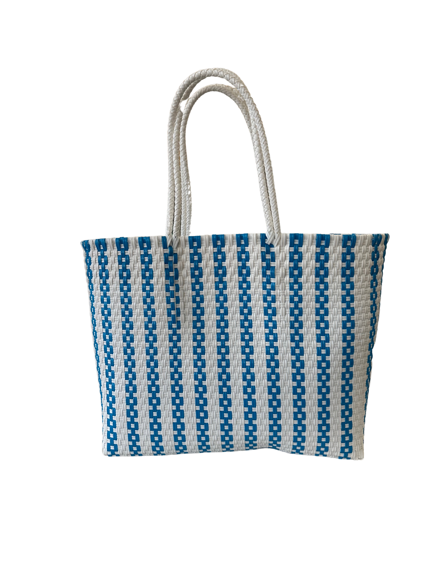 Handwoven Super Tote Bag for Women | Recycled Plastic Shoulder Purse | Summer Beach, Pool, and Travel Handbag (Copy)