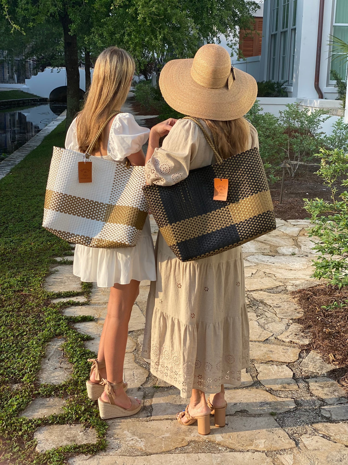Woven Super Tote, Handwoven Recycled Plastic Tote, Woven Bag, Beach Bag, Summer Bag