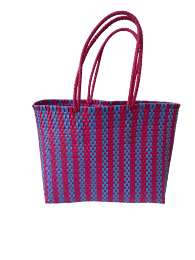 Handwoven Super Tote Bag for Women | Recycled Plastic Shoulder Purse | Summer Beach, Pool, and Travel Handbag (Copy) (Copy)