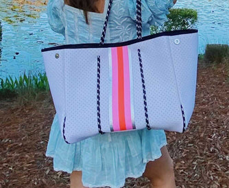 Dallas Hill Designs Handwoven Super Tote Bag for Women | Recycled Plastic  Shoulder Purse | Summer Beach, and Travel Handbag