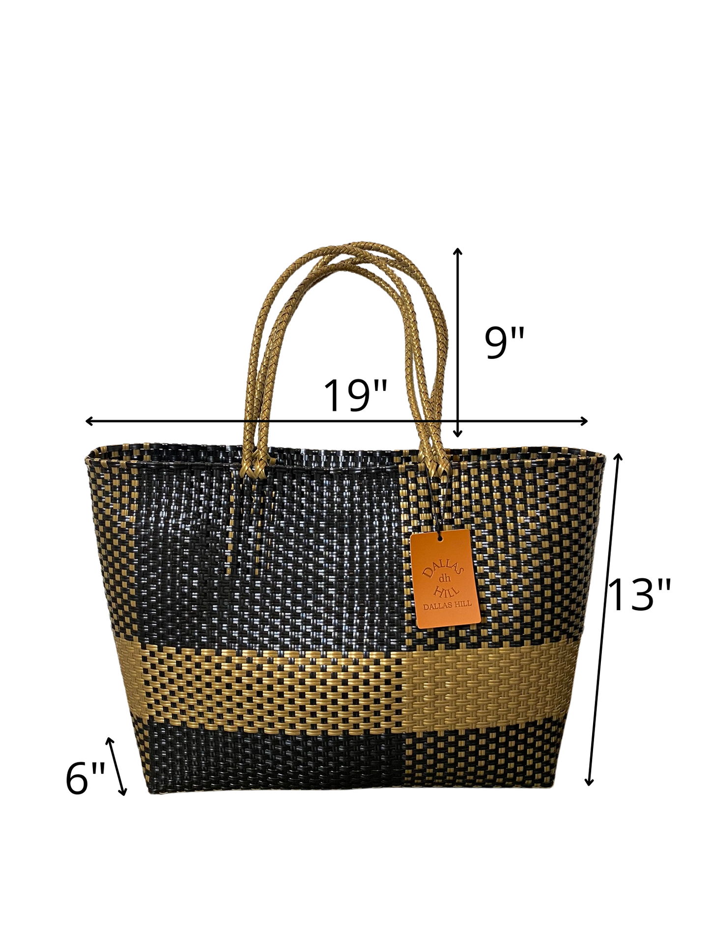 Woven Super Tote, Handwoven Recycled Plastic Tote, Woven Bag, Beach Bag, Summer Bag